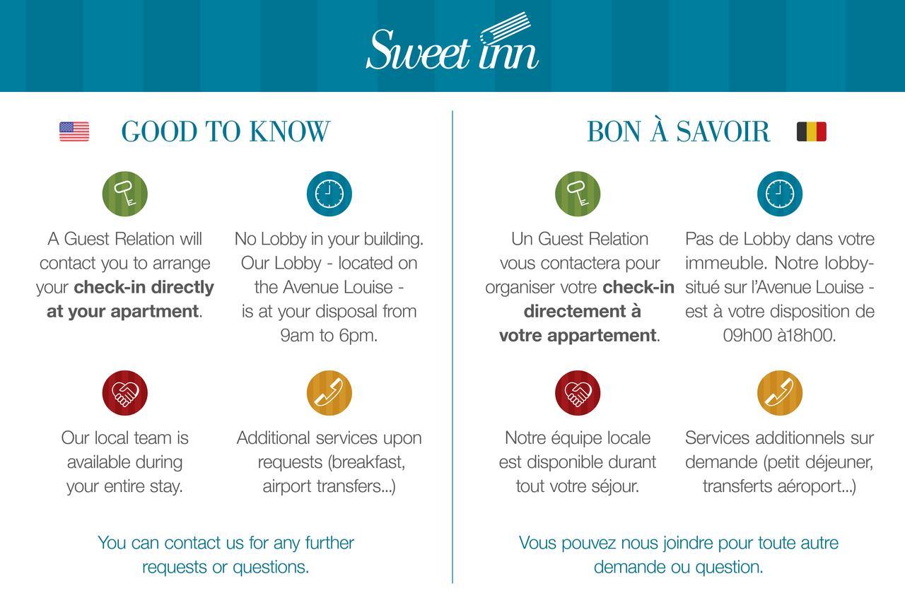 Sweet Inn Apartments -Eu Commission Brussel Eksteriør bilde